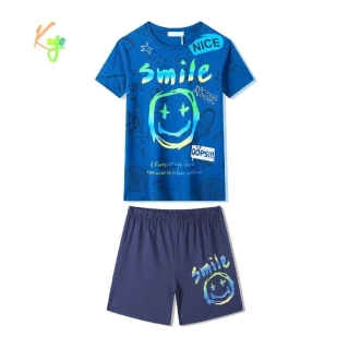 Chlapecké letní pyžamo Kugo MP5885 modré