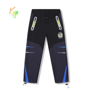 Chlapecké softshellové kalhoty letní Kugo HK8582 černé
