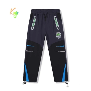 Chlapecké softshellové kalhoty letní Kugo HK8582 šedé