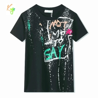 Chlapecké tričko krátký rukáv Kugo DC9388 tmavě modré