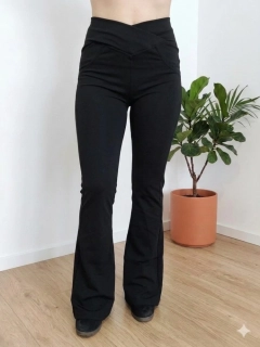 Dámské legíny do zvonu Elevek Mia černé