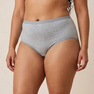 Dámské spodní kalhotky Plus size Hana 38283 šedý melír