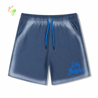 Trendy chlapecké kraťasy Kugo ZS8829 šedomodré