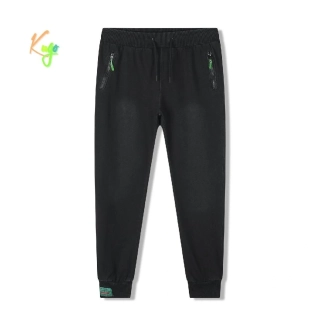 Chlapecké riflové tepláky - kalhoty Kugo CK0933 černé