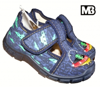 Dětská chlapecká plátěná obuv MB Kids 119 UFO