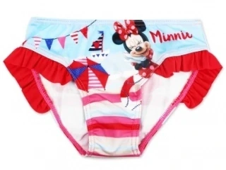 Dětské dívčí plavky Setino Minnie summer červená