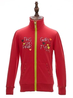 Dívčí mikina Wolf M2642 Červená, vel. 98