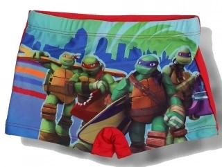 Chlapecké plavky Želvy ninja červené, vel. 98