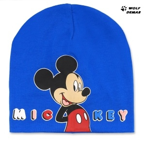 Chlapecká bavlněná čepice SETINO Miceky sv. modrá