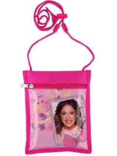 Dětská dívčí peněženka na krk Violetta