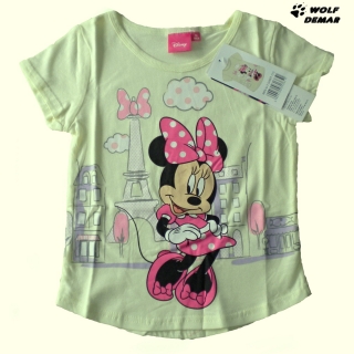 Dívčí tričko SETINO Minnie Mouse 173 žluté