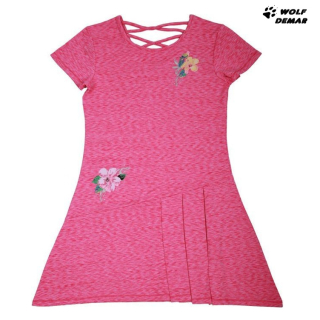 Dívčí šaty WOLF S2020 růžové, vel. 134-164