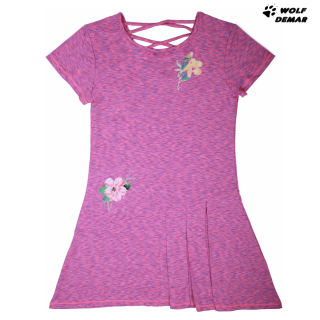 Dívčí šaty WOLF S2020 fialovo-růžové, vel. 134-164