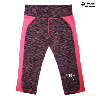 Dívčí 3/4 legíny WOLF H2047 fialové
