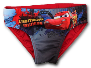 Dětské chlapecké plavky Setino 910-268 Cars červené