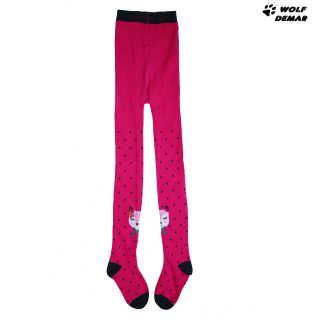 Punčocháče WOLF P2016 tmavě růžové, vel. 98-140