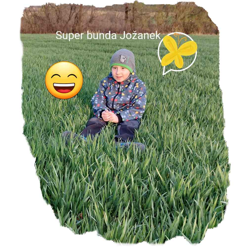 Spokojený zákazník v nové softshellové bundě Jožánek